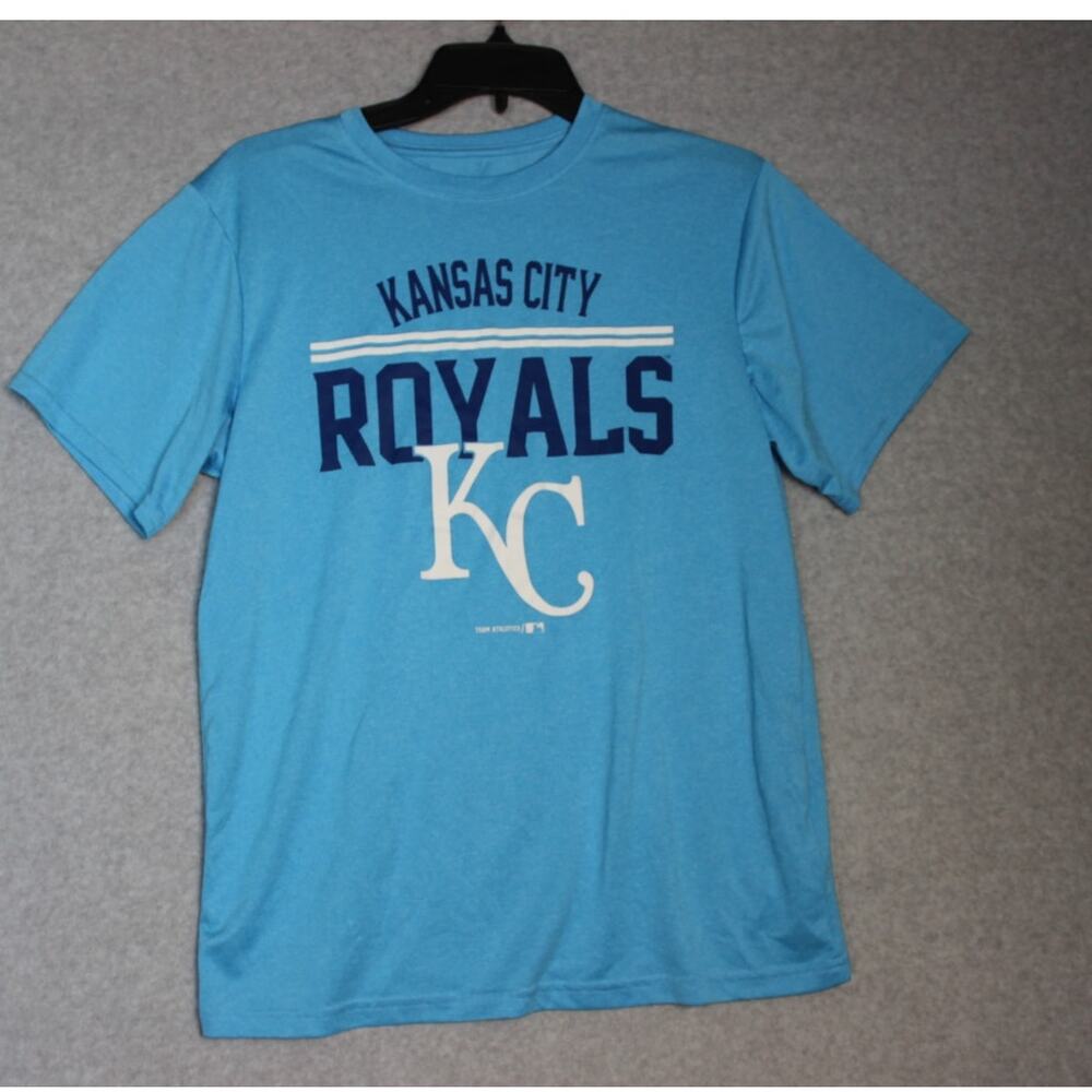 Youth 14/16 Kansas City Royals Genuine Merchandise Size XL Tech Shirt SS‎